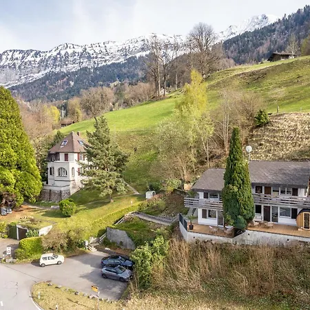 Apartment Bijou Side Terrace - Panorama-terrasse Mit Seeblick Leissigen