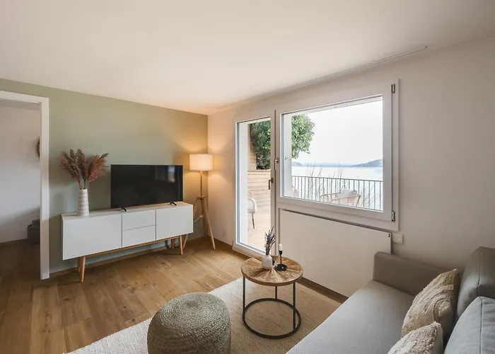 Апартаменты Bijou Side Terrace - Panorama-terrasse Mit Seeblick