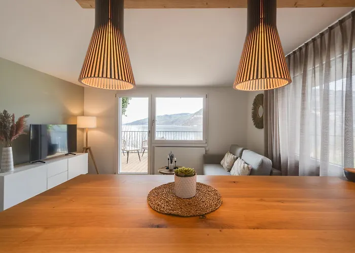 Bijou Side Terrace - Panorama-terrasse Mit Seeblick * Лайссиген