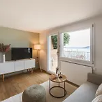 شقة Bijou Side Terrace - Panorama-terrasse Mit Seeblick